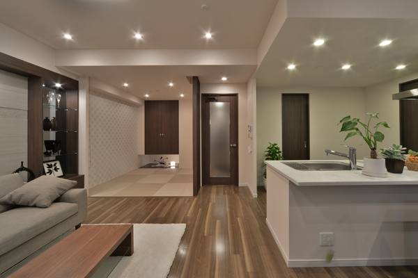 Living.  [living ・ dining] C type model room