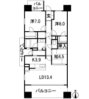 Floor: 3LDK, occupied area: 81.54 sq m, Price: 32.4 million yen