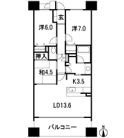 Floor: 3LDK, the area occupied: 76.8 sq m, Price: 28.5 million yen