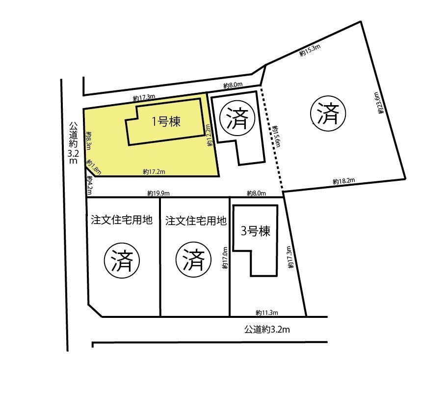 Compartment figure. 26,900,000 yen, 4LDK, Land area 194.34 sq m , Building area 105.17 sq m