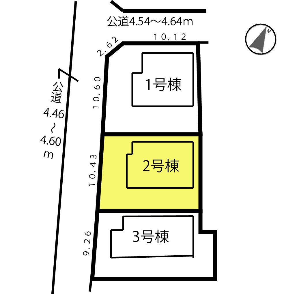 Compartment figure. 34,800,000 yen, 4LDK, Land area 137.1 sq m , Building area 105.17 sq m