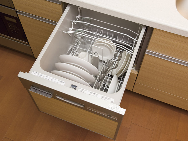 Kitchen.  [Dishwasher] Dishwasher that will support the cleanup of meals, And out of the crockery is easy drawer type (same specifications)