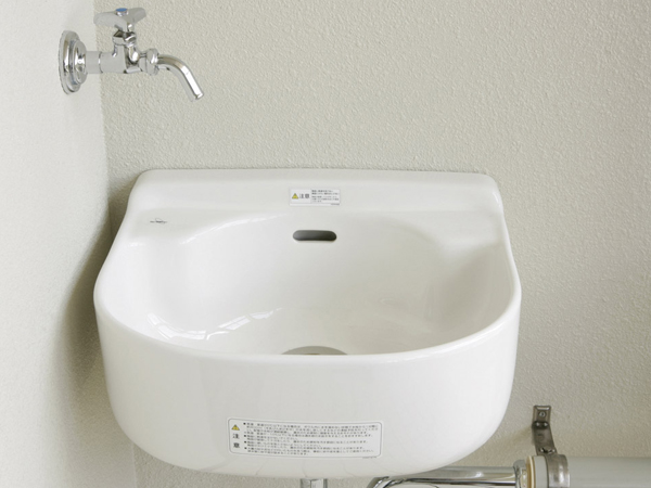 balcony ・ terrace ・ Private garden.  [Gardening sink] Set up a gardening sink that come in handy in the watering of plants on the balcony or terrace. It is also useful in the small wash, such as sneakers and outdoor goods (same specifications)