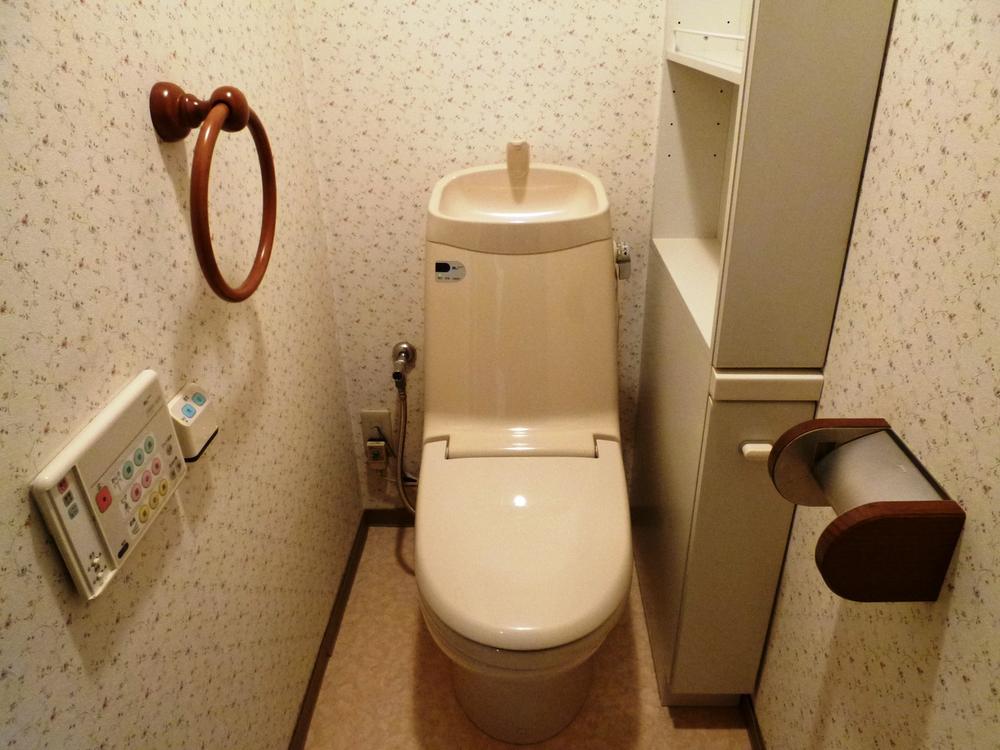 Toilet. Storage is the toilet is also a cleaning toilet seat function (November 2013) Shooting