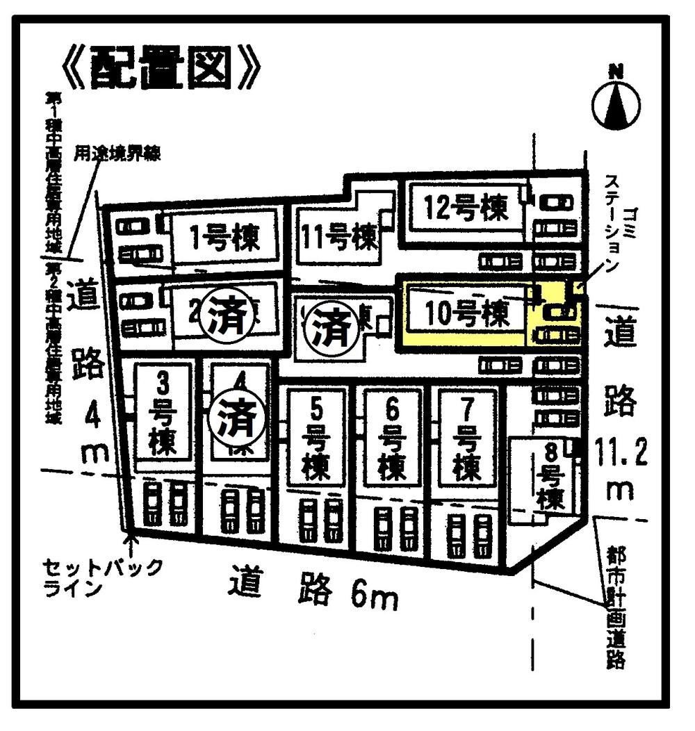 The entire compartment Figure. Parking two possible! 
