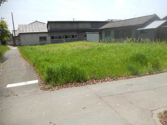 Local land photo. ● A compartment / Northeast corner lot ( ※ Photos from the northeast side)