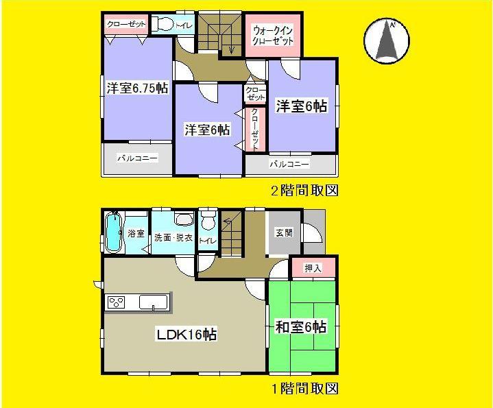 Floor plan. 22,800,000 yen, 4LDK, Land area 199.3 sq m , Building area 103.92 sq m floor plan