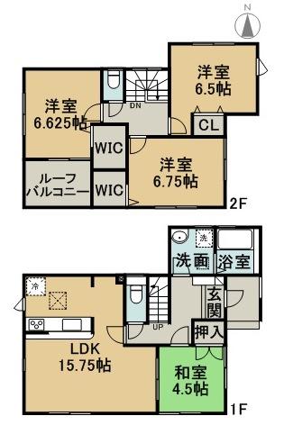 Floor plan. 17,900,000 yen, 4LDK, Land area 157.49 sq m , Is a floor plan of the building area 96.9 sq m 11 Building. 