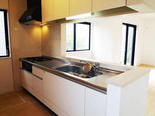 Same specifications photo (kitchen). It is the kitchen of the same specification. Color 6 colors (gray ・ White ・ Woodgrain three colors ・ You can choose from red).