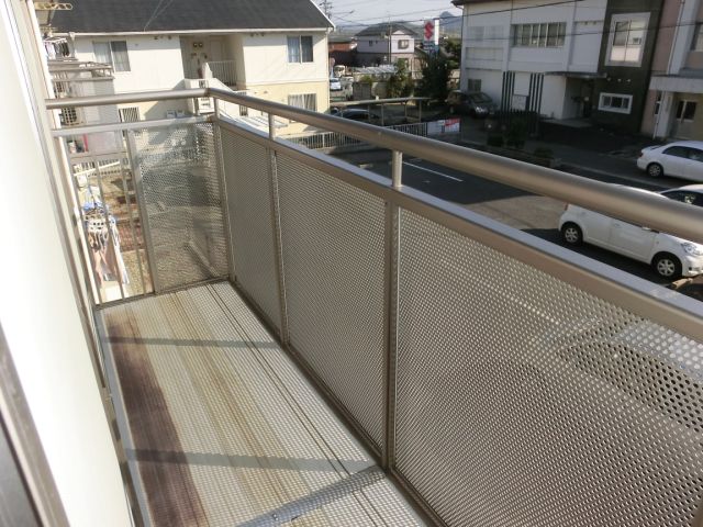 Balcony. Friendly veranda space also to the laundry on the south-facing