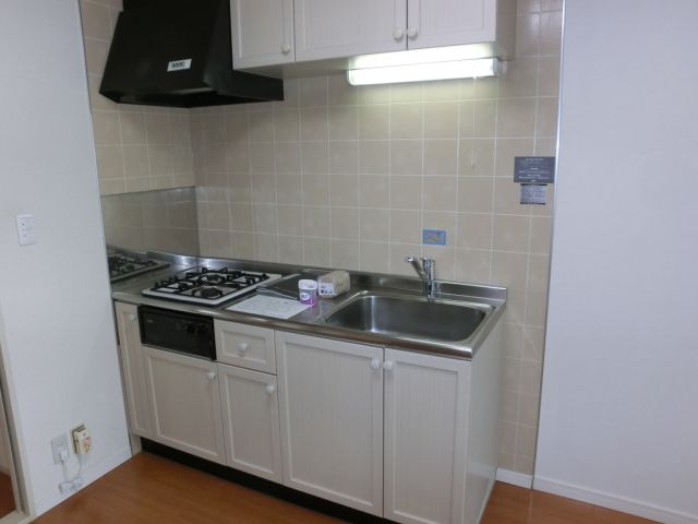 Kitchen. Two-burner gas stove is the kitchen space equipped!