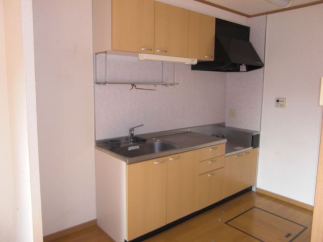 Kitchen. Underfloor Storage also equipped kitchen