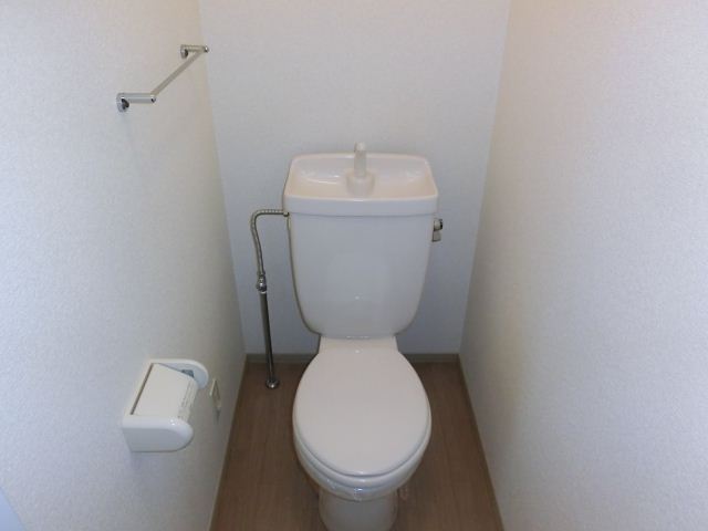 Toilet. Toilet space with cleanliness.