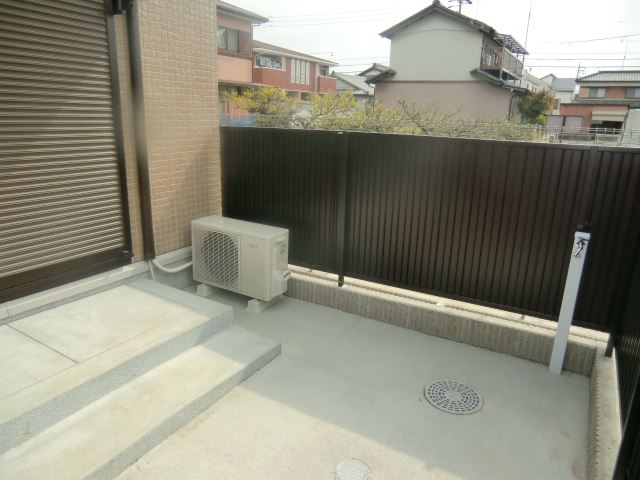 Other Equipment. Private terrace space of the window shutter equipped