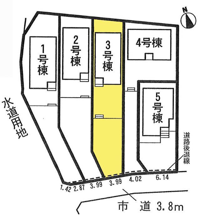 Compartment figure. The property is 3 Building! 