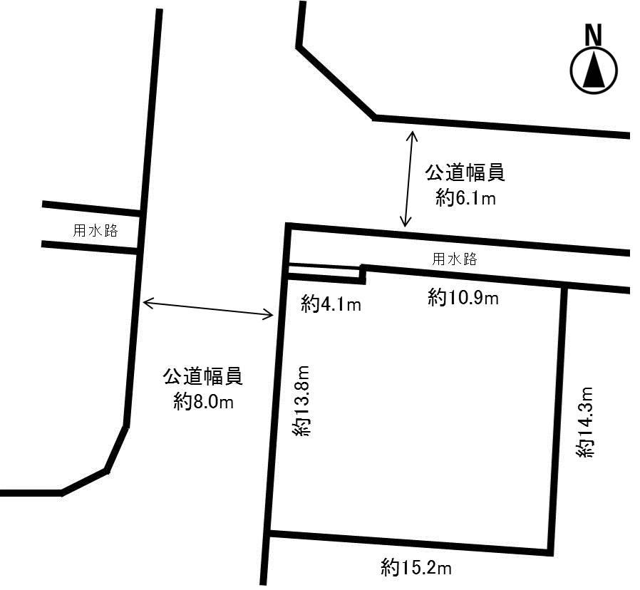 Compartment figure. Land price 12.3 million yen, Land area 215.97 sq m