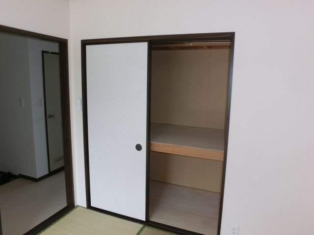 Living and room. It is a storage space of style closet of Japanese-style side