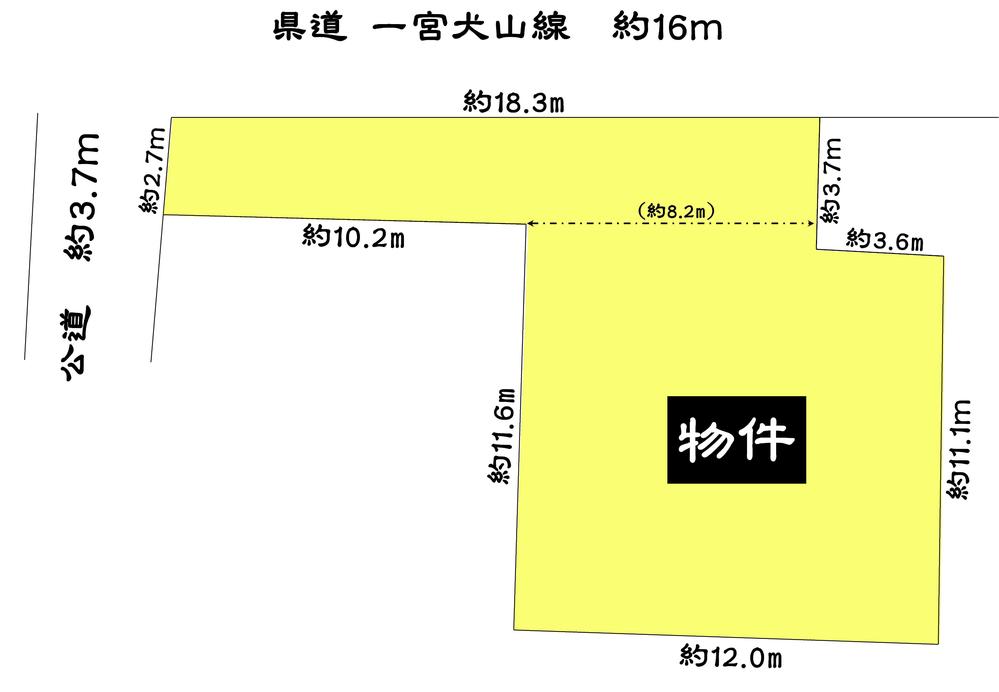 Compartment figure. Land price 17.4 million yen, Land area 191.38 sq m
