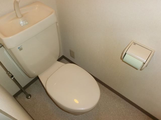 Toilet. I put that there is a feeling of cleanliness.