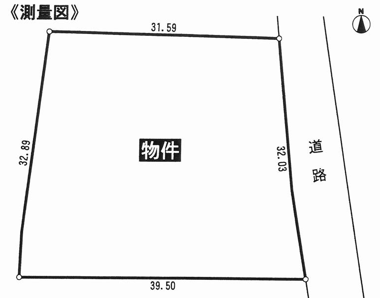 Compartment figure. Land price 55,320,000 yen, Land area 1,143 sq m survey map