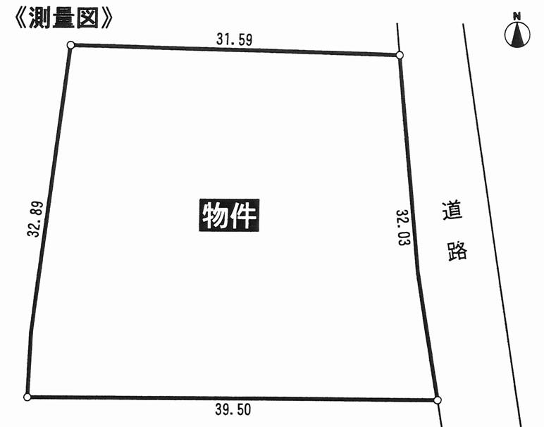 Compartment figure. Land price 55,320,000 yen, Land area 1,143 sq m survey map