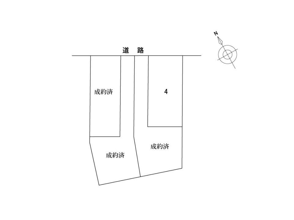 Compartment figure. Land price 16 million yen, Land area 115.72 sq m