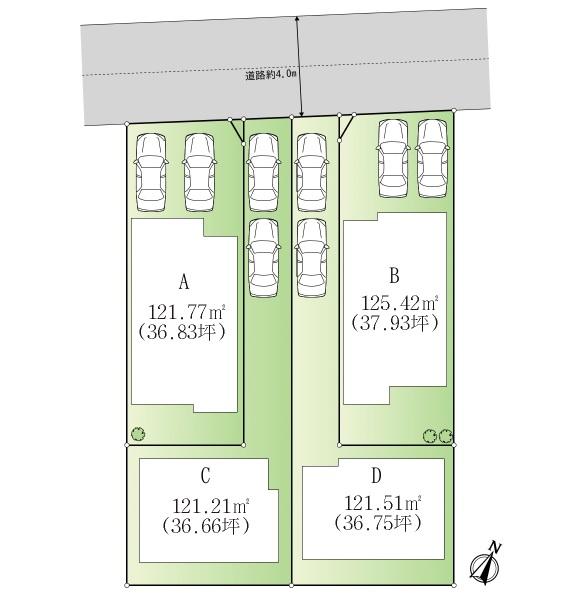 The entire compartment Figure. layout drawing