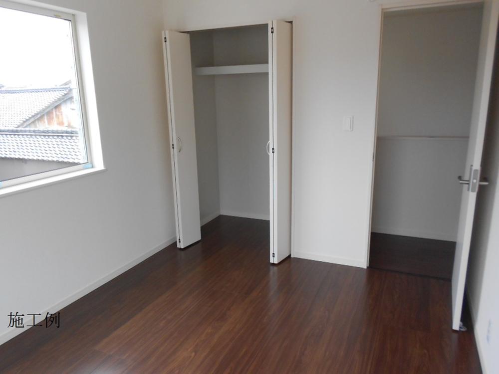 Non-living room. Example of construction