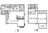 Floor plan. 32,500,000 yen, 2LDK + S (storeroom), Land area 190.42 sq m , Building area 78.66 sq m