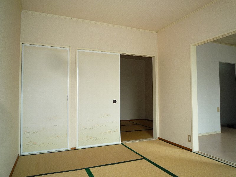 Living and room. In good old tatami, Retro life