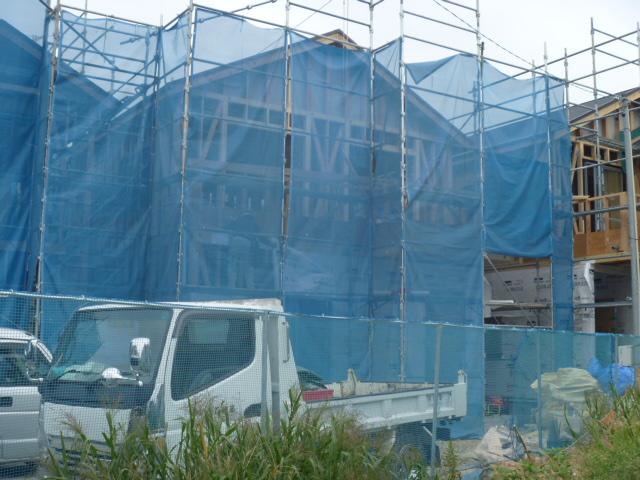 Local appearance photo. Local (10 May 2013) Shooting 6 Building completion of framework