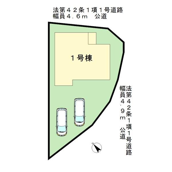 Compartment figure. 32,800,000 yen, 4LDK, Land area 154.28 sq m , Building area 98.42 sq m