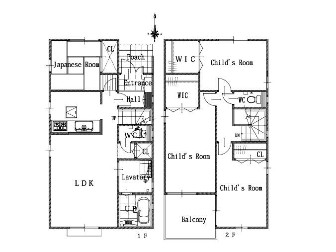 Other building plan example. 4 is No. land reference plan ☆