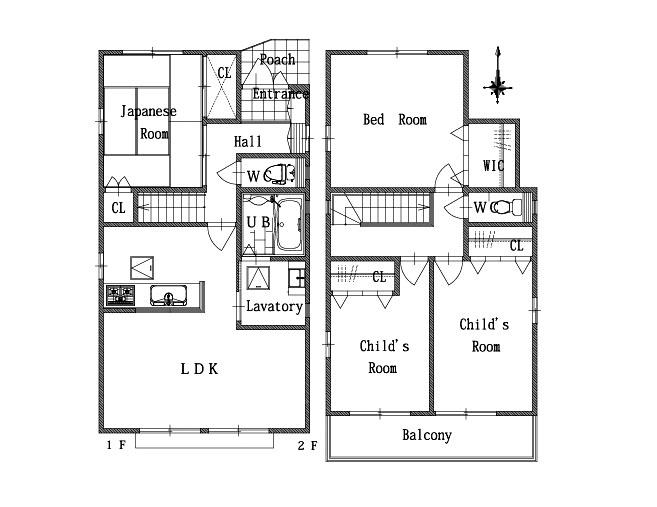 Other building plan example. 6 is No. land reference plan ☆ 