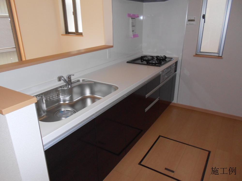 Kitchen. Example of construction