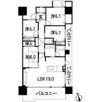 Floor: 4LDK, occupied area: 95.39 sq m, Price: 30,800,000 yen ~ 35 million yen