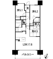 Floor: 3LDK + WIC, the occupied area: 75.22 sq m, Price: 27.1 million yen