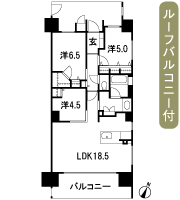 Floor: 3LDK + WIC, the occupied area: 77.56 sq m, Price: 30.4 million yen