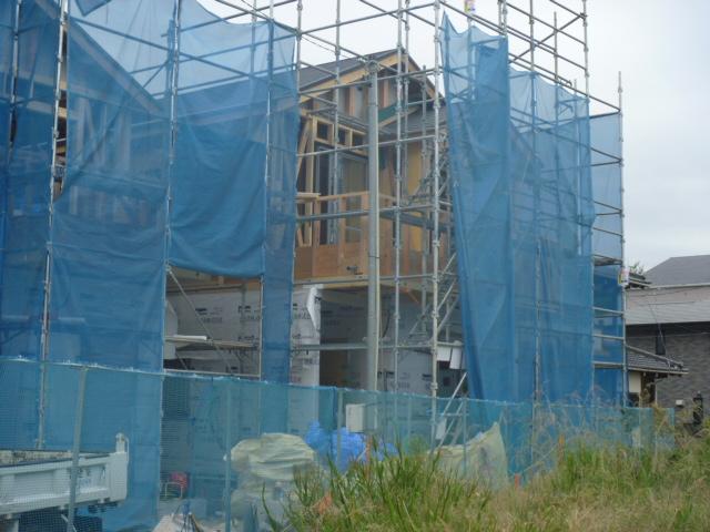 Local appearance photo. Local (10 May 2013) Shooting 7 Building completion of framework