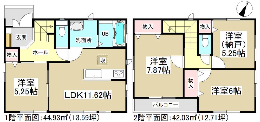 Floor plan. (D Building), Price 31,800,000 yen, 4LDK, Land area 121.54 sq m , Building area 86.98 sq m