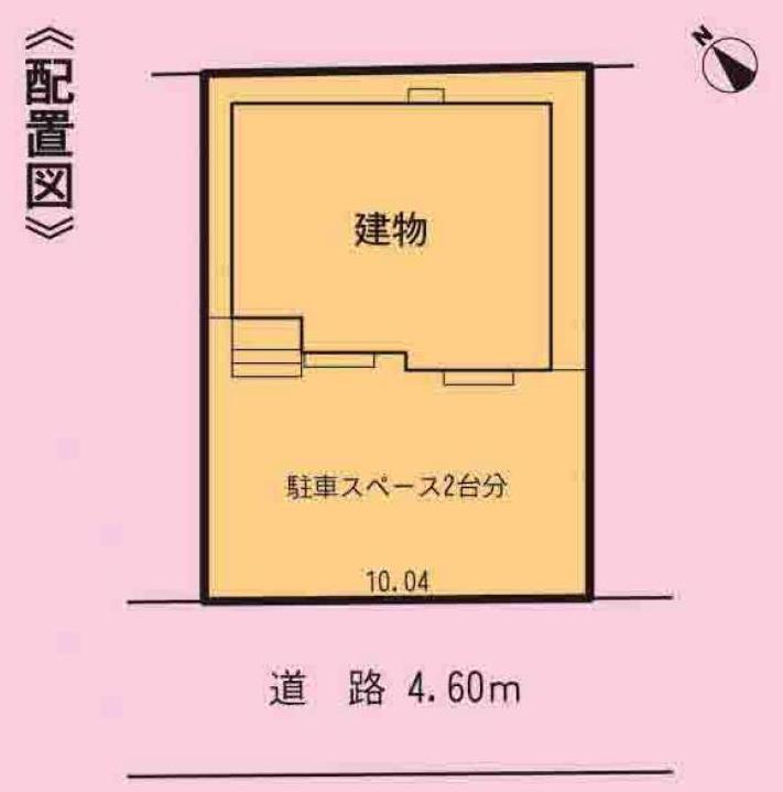Compartment figure. 30,800,000 yen, 4LDK, Land area 138.1 sq m , Building area 96.07 sq m