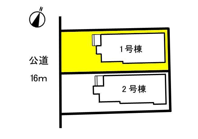 The entire compartment Figure. The property is 1 Building. Car are two parallel parking can be shaped land!