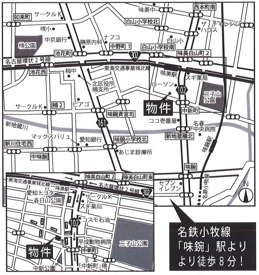 Local guide map