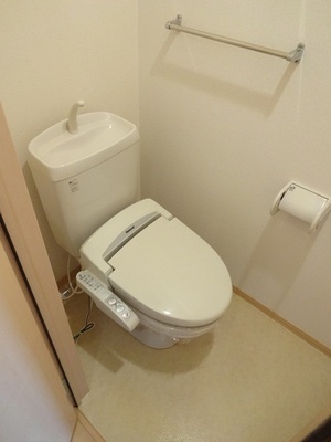 Toilet. Warm water washing toilet seat