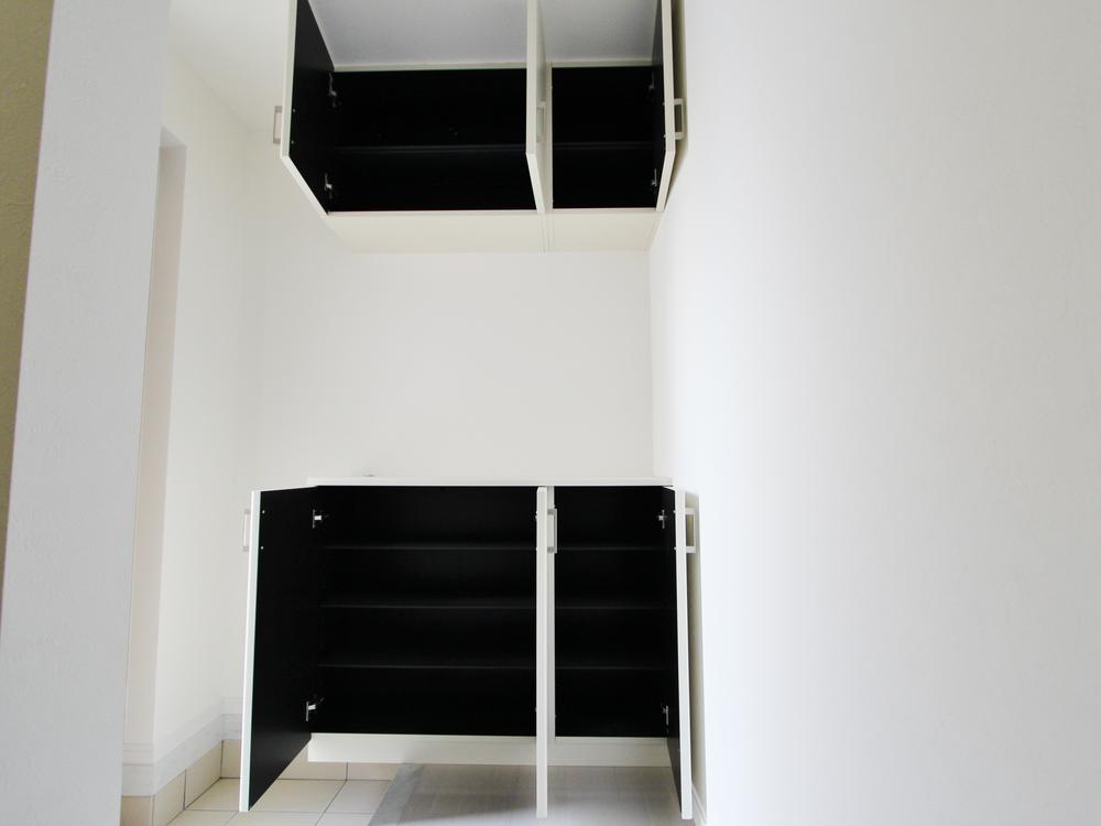 Entrance. Local (12 May 2013) Shooting Stylish shoe cupboard with storage capacity