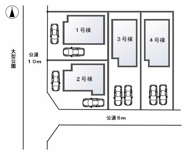 The entire compartment Figure. Zentominami direction ◆ There is also a park on the west side! !