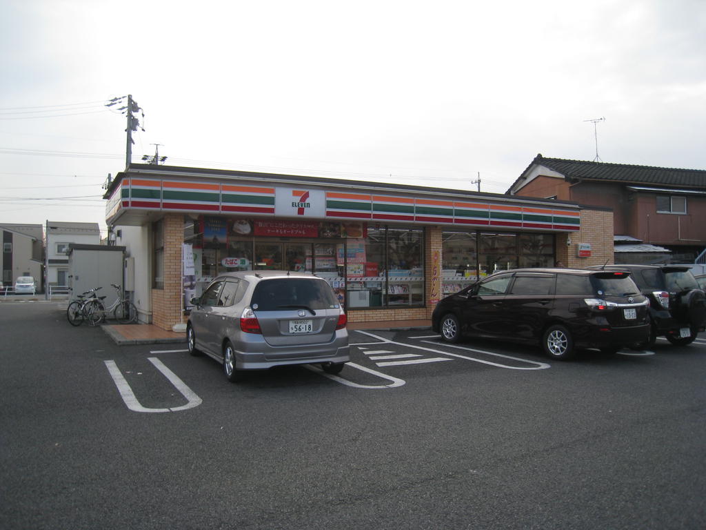 Convenience store. Seven-Eleven Kasugai Inaguchi the town store (convenience store) to 223m