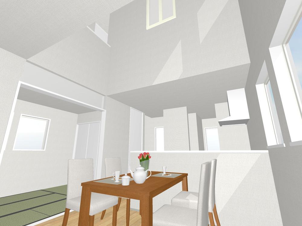 Rendering (introspection). Building C dining image