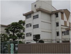 Primary school. Kasugai 1000m to stand Fuji elementary school