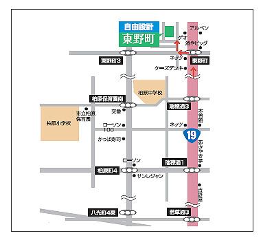 Local guide map. When you come to the local is, Please feel free to contact us. The person in charge will be happy to guide you. Local guide map